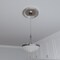 Ekena Millwork Traditional PVC Medallion (Canopies up to 9 1/2"), 16"OD x 3 1/2"ID x 1 3/8"P, Bright Coat Chrome CMP16TRBCR - alternate 10